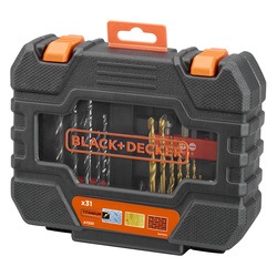 BLACK+DECKER - 31 Piece Drilling  Screwdriving Set - A7233