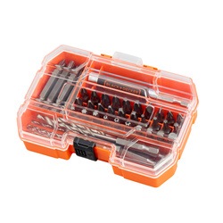 BLACK+DECKER - 45 Piece Screwdriving  Hex Drill Bit Set - A7234