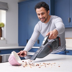 BLACK+DECKER - Aspirateur  main BANSHEE POWERCONNECT 18V  Autonomie 14 min  43 Air Watts  500 ml  Fourni sans batterie - BCHV001B