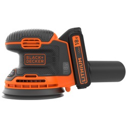 BLACK+DECKER - 18V 15Ah Lithiumion Cordless Random Orbital Sander - BDCROS18