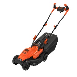BLACK+DECKER - Tondeuse filaire  1000 W  32 cm  3 hauteurs de coupe 23  43 ou 63 mm - BEMW451BH