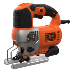 BLACK+DECKER - Scie sauteuse filaire  650W  Livre en boite de rangement - BES610K