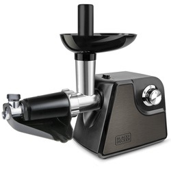 BLACK+DECKER - Hachoir  viande 1000W avec gouttoir pour tomate et fruits - BXMMA1000E