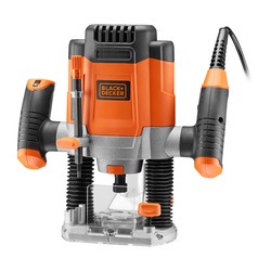 BLACK+DECKER - Defonceuse 1200W  13 accessoires - KW1200EKA
