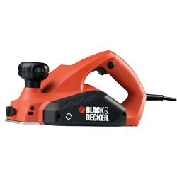 BLACK+DECKER - Rabot filaire  650 W  82 mm de largeur  17000 trsmin  Profondeur de 8mm  Livre en coffret - KW712KA