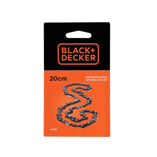 BLACK+DECKER - Chane chrome de 20 cm - A6158