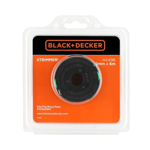 BLACK+DECKER - Replacement Spool POWERCOMMAND  Dual Line 2x6M 2mm - A6496