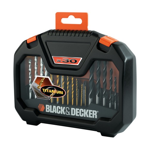 BLACK+DECKER - 30 Piece Premium Case Screwdriving  Drilling Set - A7183