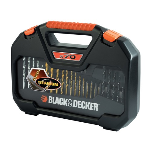 BLACK+DECKER - Screwdriving  Drilling Set in Premium Case - A7184