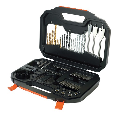 BLACK+DECKER - Mixed Drilling  Screwdriving set in Premium Case - A7187