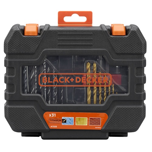 BLACK+DECKER - 31 Piece Drilling  Screwdriving Set - A7233