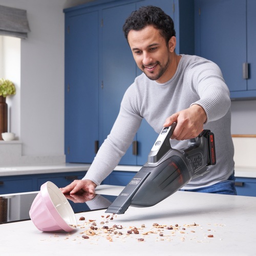 BLACK+DECKER - Aspirateur  main BANSHEE POWERCONNECT 18V  Autonomie 14 min  43 Air Watts  500 ml  Fourni sans batterie - BCHV001B