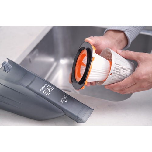 BLACK+DECKER - Aspirateur  main BANSHEE POWERCONNECT 18V  Autonomie 14 min  43 Air Watts  500 ml  Fourni sans batterie - BCHV001B