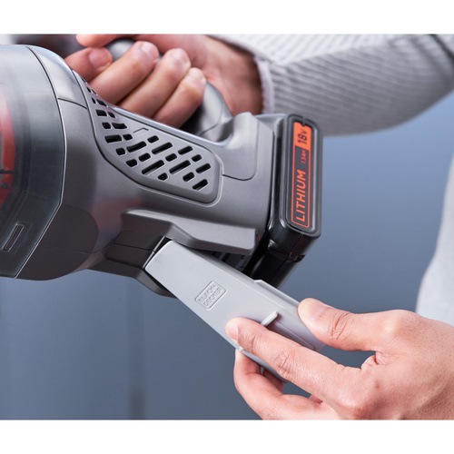 BLACK+DECKER - Aspirateur  main BANSHEE POWERCONNECT 18V  Autonomie 14 min  43 Air Watts  500 ml  Fourni sans batterie - BCHV001B