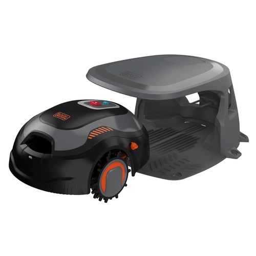 BLACK+DECKER - Tondeuse Robot sans fil 700 m  12V  43 Ah - BCRMW123