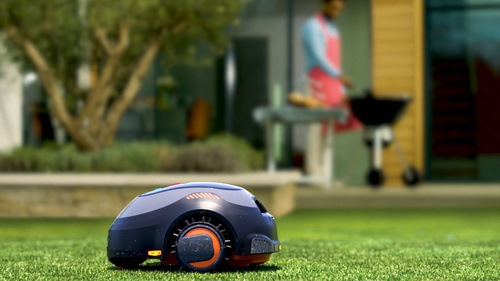 BLACK+DECKER - Tondeuse Robot sans fil 700 m  12V  43 Ah - BCRMW123