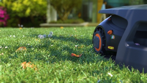 BLACK+DECKER - Tondeuse Robot sans fil 700 m  12V  43 Ah - BCRMW123