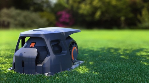 BLACK+DECKER - Tondeuse Robot sans fil 700 m  12V  43 Ah - BCRMW123
