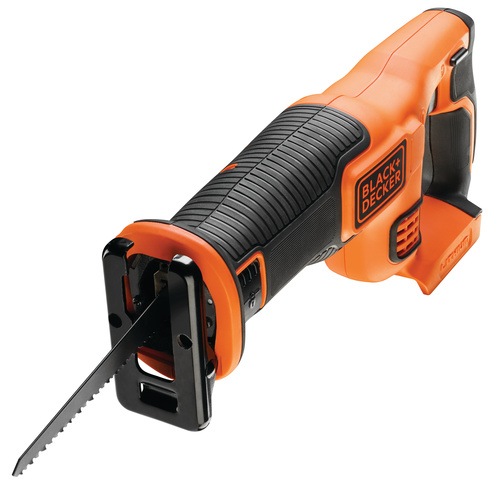 BLACK+DECKER - Scie sabre sans fil  18 V  sans batterie  Dbattement  22 mm  Lame de 15 cm  1 lame - BDCR18N