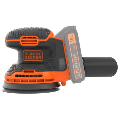 BLACK+DECKER - Ponceuse excentrique 18V  sans batterie ni chargeur - BDCROS18N