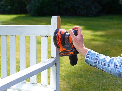 BLACK+DECKER - Ponceuse excentrique 18V  sans batterie ni chargeur - BDCROS18N
