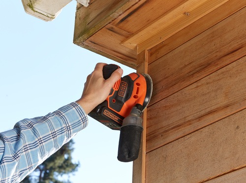 BLACK+DECKER - Ponceuse excentrique 18V  sans batterie ni chargeur - BDCROS18N