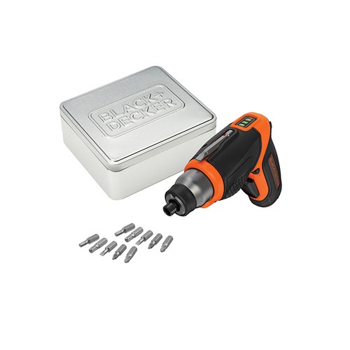 BLACK+DECKER - Tournevis 36V  10 accessoires - CS3653LCAT