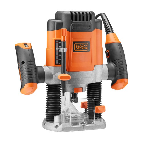 BLACK+DECKER - Defonceuse 1200W  7 accessoires - KW1200E