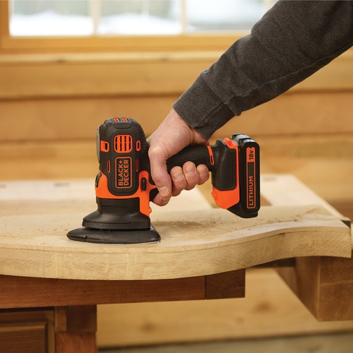 BLACK+DECKER - 18V 15Ah Cordless Multievo Multi Tool and Charger with Drill Driver Jigsaw and Sander attachments in a Soft Bag - MT218S2A