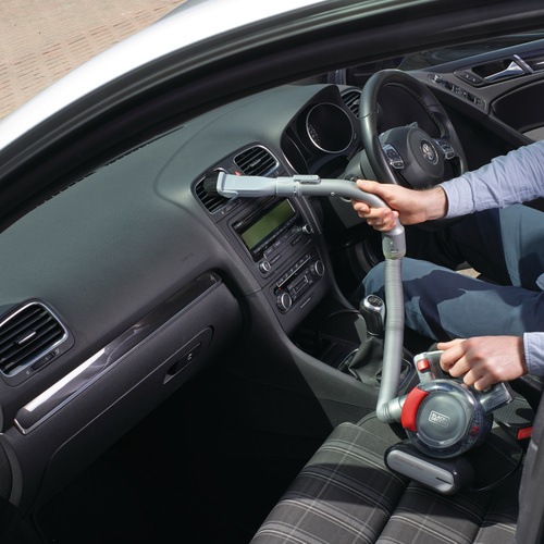 BLACK+DECKER - Dustbuster Flexi Auto 12V avec flexible intgr et action cyclonique - PD1200AV