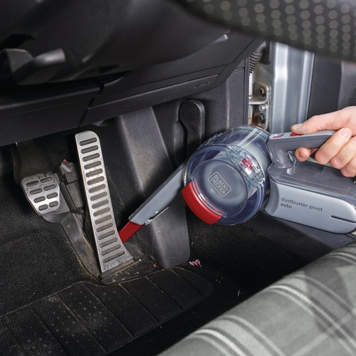 BLACK+DECKER - Aspirateur  main sans fil spcial voiture Dustbuster Pivot  12V - PV1200AV