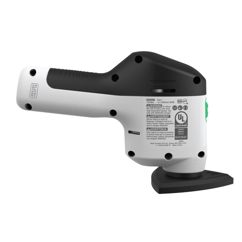 BLACK+DECKER - Ponceuse de prcision 12V sans fil reviva - REVDS12C