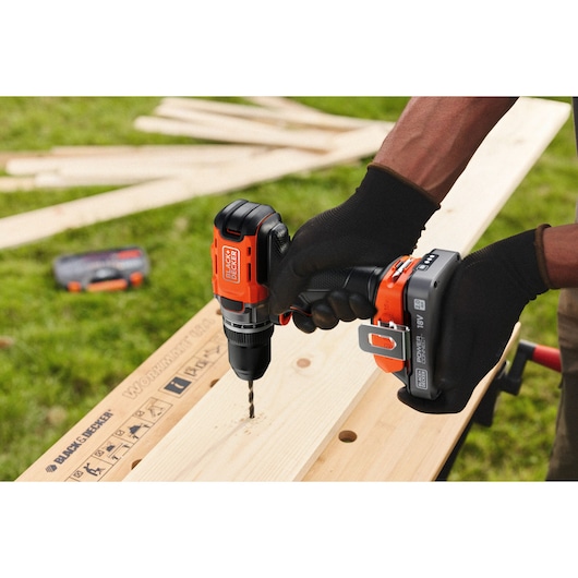 Perceuse-visseuse sans fil POWERCONNECT™ 18V - sans batterie ni chargeur
