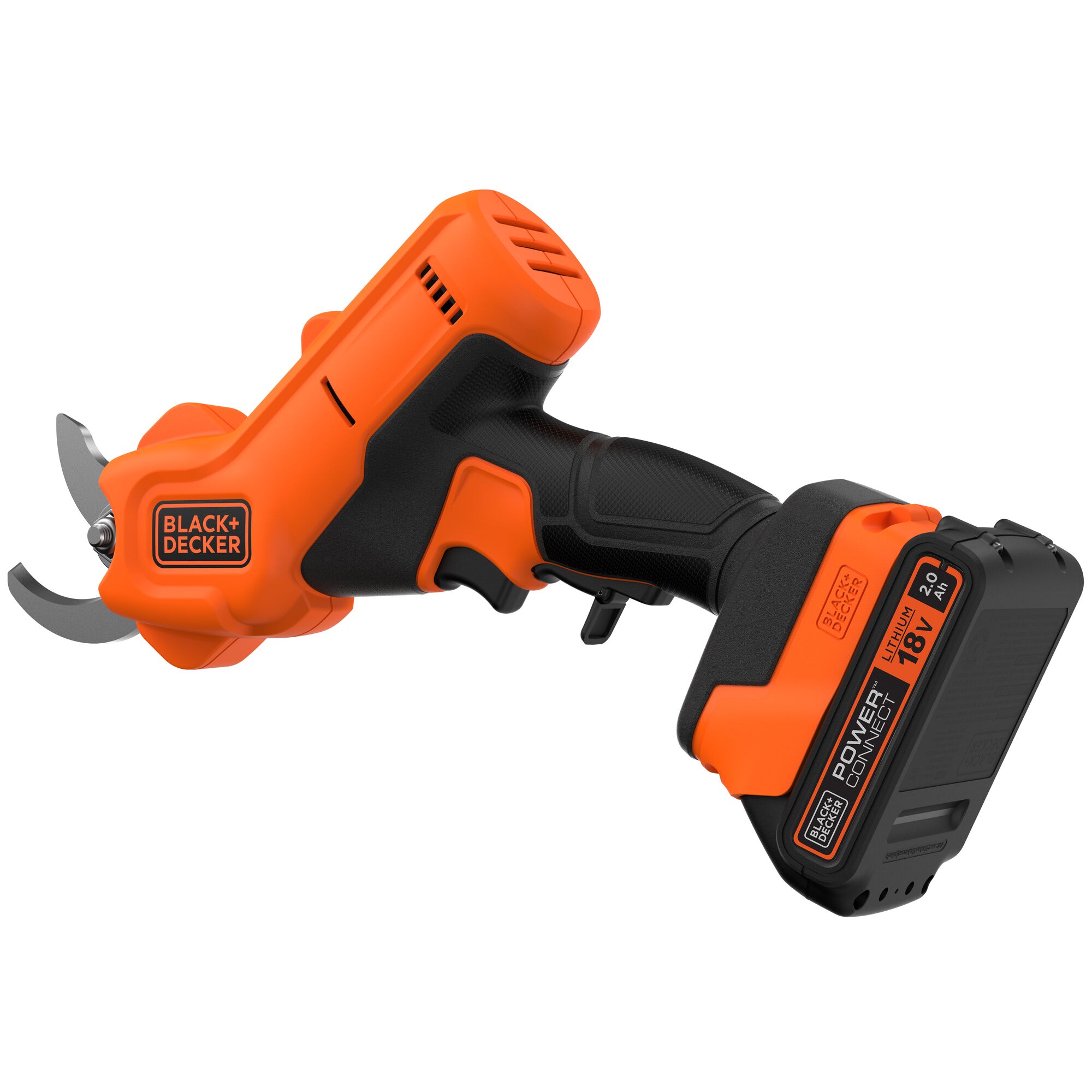 Sécateur 18V - Capacité de coupe 25 mm, gâchette de sécurité