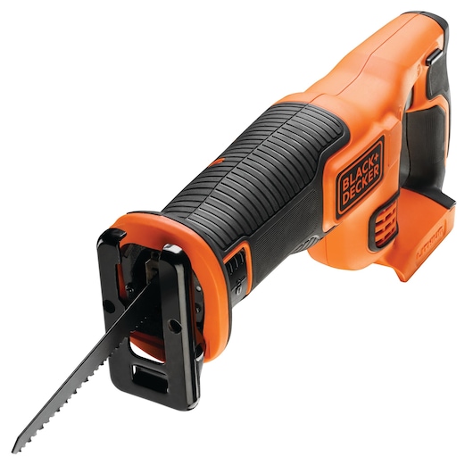 Scie sabre 18V - 3000 trs/min, course 22mm, changement de lame sans outil - 1 lame 140mm - Sans batterie ni chargeur - BLACK+DECKER, BDCR18N-XJ