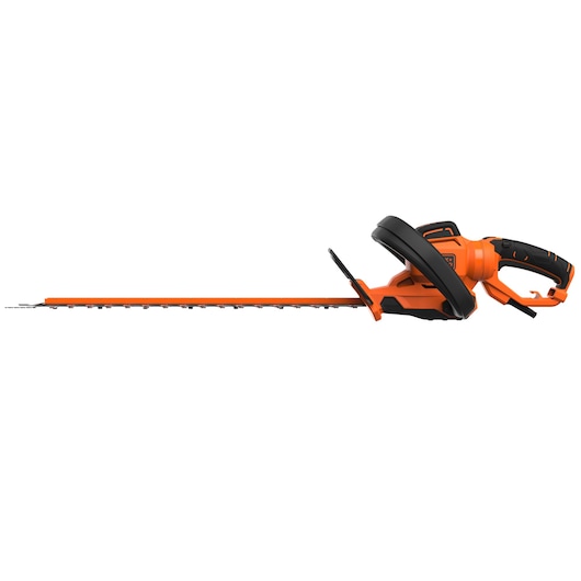 Taille-haies 60 cm 650W - Lame asymétrique, poignée pivotante, seconde poignée mobile, écartement 25 mm, butée de protection, garde translucide - BLACK+DECKER, BEHTS551-QS