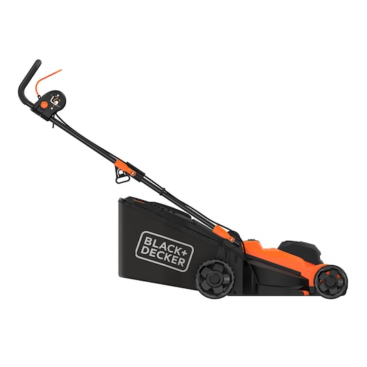 BLACK+DECKER BEMWP340 34cm 1400W Corded Mower side view
