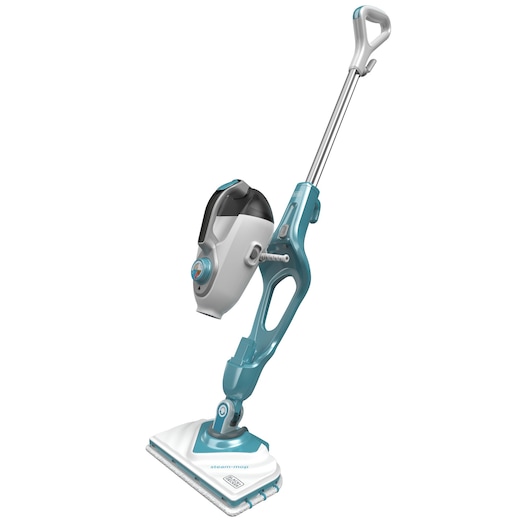 Balai vapeur multifonction avec nettoyeur à main et gant STEAMITT - 1600W - 14 accessoires - 99,9% des bactéries et germes tués sans produit chimique - temps de chauffe: 13,87 s - 500 ml - BLACK+DECKER, BHSM1610DSM-QS