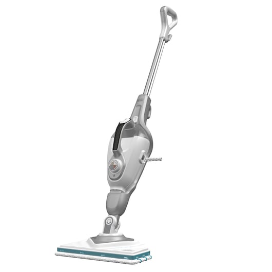 Balai vapeur multifonction avec nettoyeur à main et gant STEAMITT - 1600W - 15 accessoires - 99,9% des bactéries et germes tués sans produit chimique - temps de chauffe: 13,87 s - 500 ml - BLACK+DECKER, BHSM1615DSG-QS