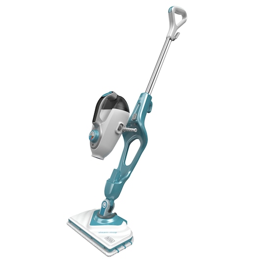 Balai vapeur multifonction avec nettoyeur à main et gant STEAMITT - 1600W - 12 accessoires - 99,9% des bactéries et germes tués sans produit chimique - temps de chauffe: 13,87 s - 500 ml - BLACK+DECKER, BHSM169DSM-QS