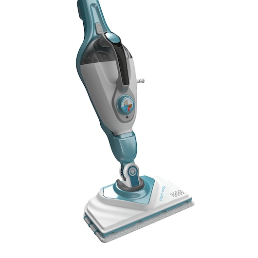 Balai vapeur multifonction avec nettoyeur à main et gant STEAMITT - 1600W - 12 accessoires - 99,9% des bactéries et germes tués sans produit chimique - temps de chauffe: 13,87 s - 500 ml - BLACK+DECKER, BHSM169DSM-QS