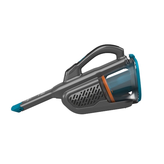 Aspirateur à main sans fil - 25 air watts - 12 V - 2 Ah - Capacité du bol : 700 ml - Chargeur par prise Jack - Prolongateur intégré