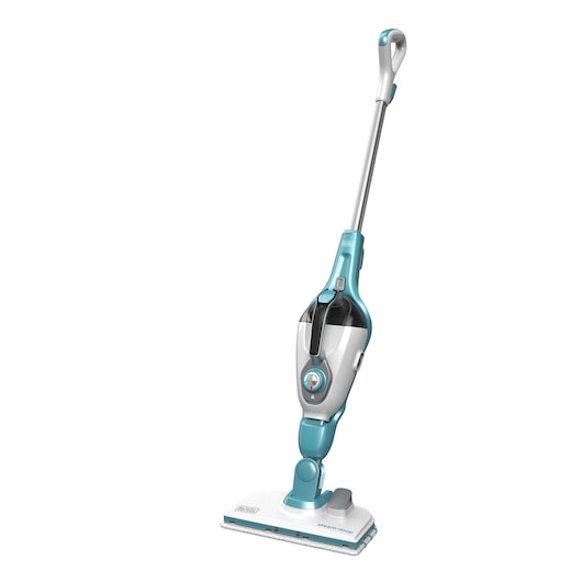Balai vapeur avec nettoyeur à main Gant SteaMitt™ filaire - 1300 W - Réservoir : 500 ml - Temps de chauffe : 15 s - Longueur du câble : 6 m - 14 accessoires
