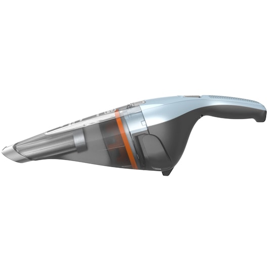 Aspirateur à main sans fil, 7,2V 1,5 Ah, autonomie 15 min, 15,5 air watts, prolongateur intégré, léger, pratique et ergonomique, 385 ml, avec base, BLACK+DECKER, NVC215W-QW
